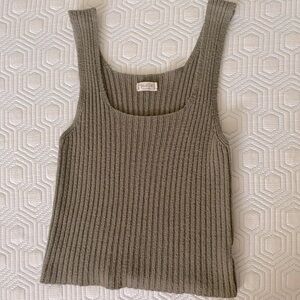 john galt ribbed tank top